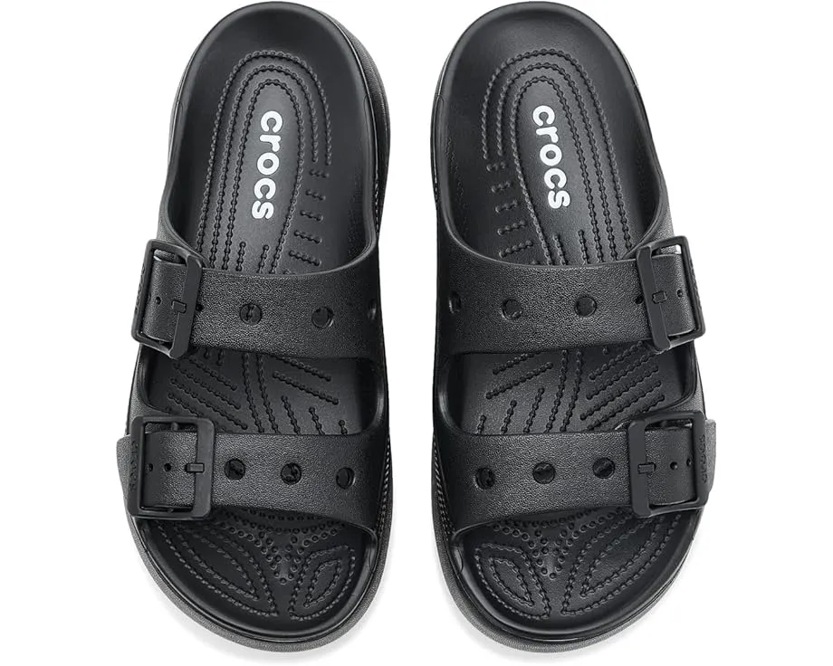Сандалии Crocs Saturday на платформе с регулируемыми ремешками