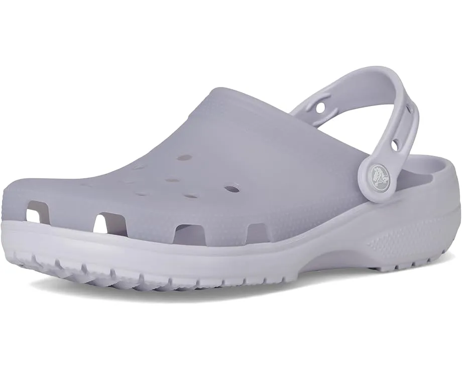 Классические сабо Crocs Classic Frosted с матовым покрытием