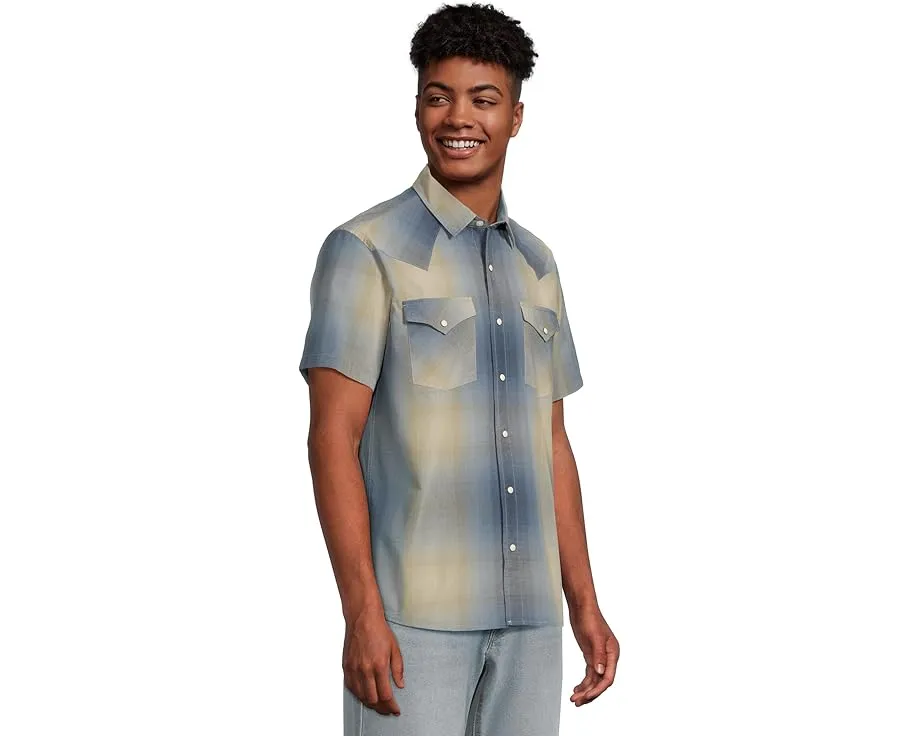 Рубашка Pendleton Frontier с коротким рукавом из смесового хлопка