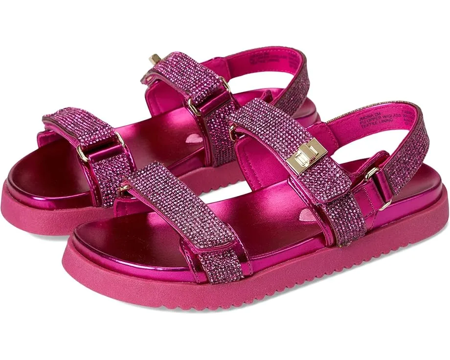 Детские сандалии Steve Madden Mona с регулируемыми ремешками и плоской подошвой