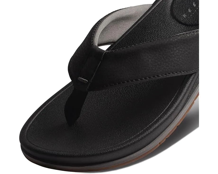 Шлепанцы Reef Cushion Bonzer с ремешком из нубука и стелькой Memory Foam