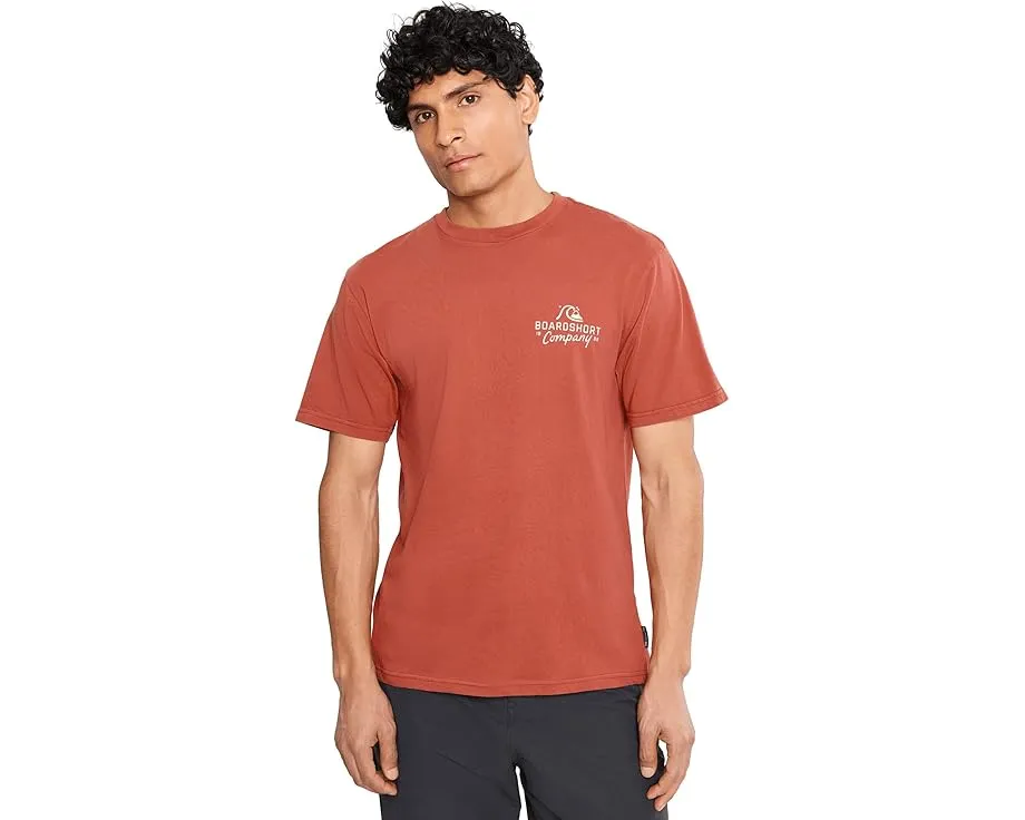 Футболка Quiksilver с принтом Factory Label