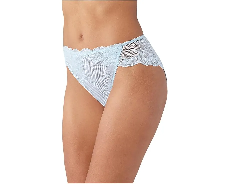 Трусики Wacoal Vivid Attraction Hi-Cut с кружевом и хлопковой ластовицей