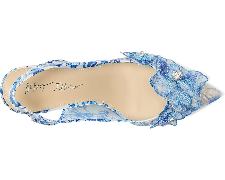 Туфли-лодочки Blue by Betsey Johnson Petra с цветочным декором