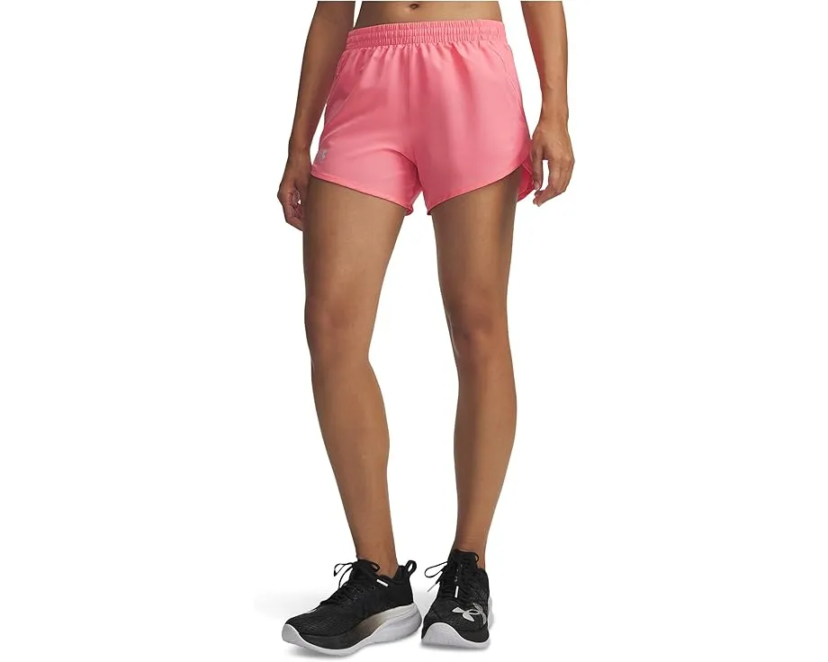 Шорты Under Armour Fly By с вентилируемыми вставками и встроенными трусами