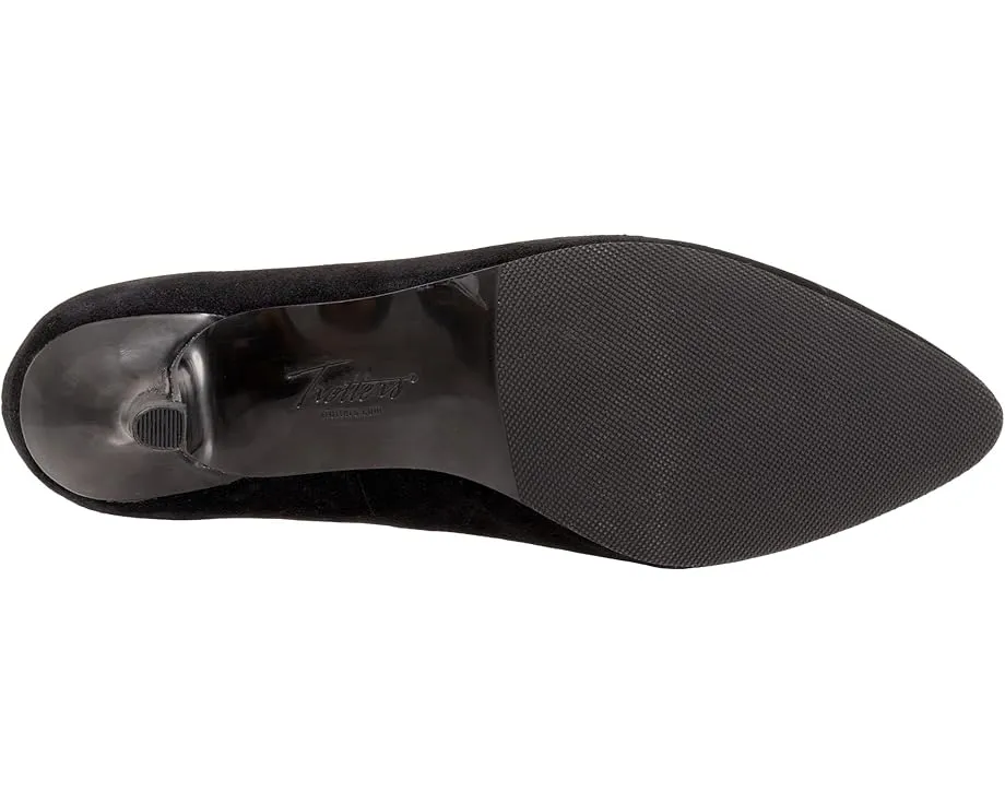 Trotters Kimber лодочки на каблуке kitten из мягкой кожи