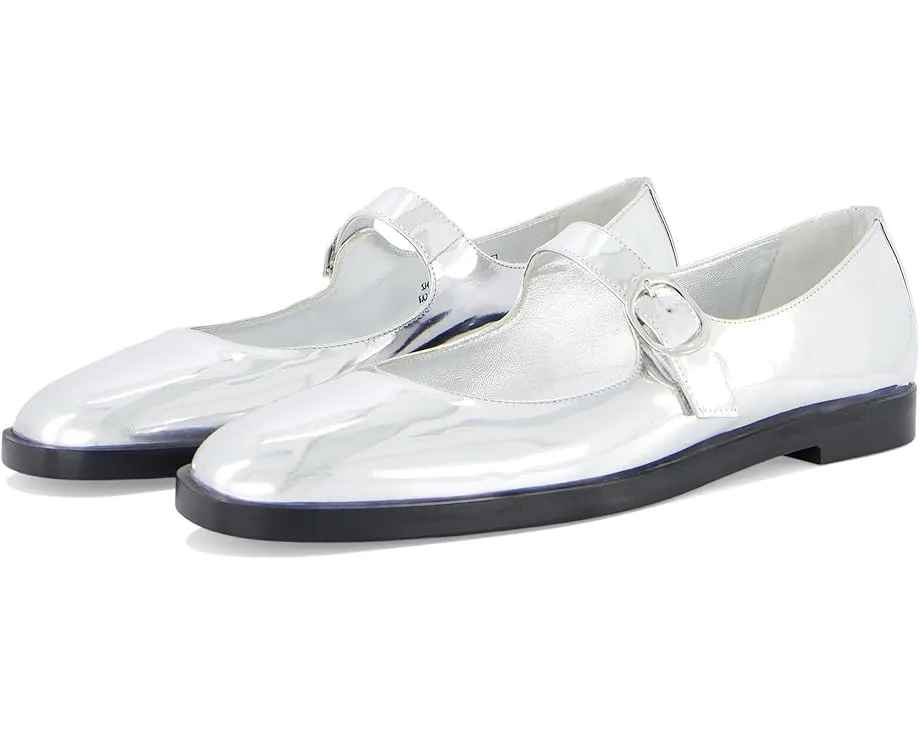 Туфли Loralei Mary Jane от Stuart Weitzman с квадратным носком и низким каблуком