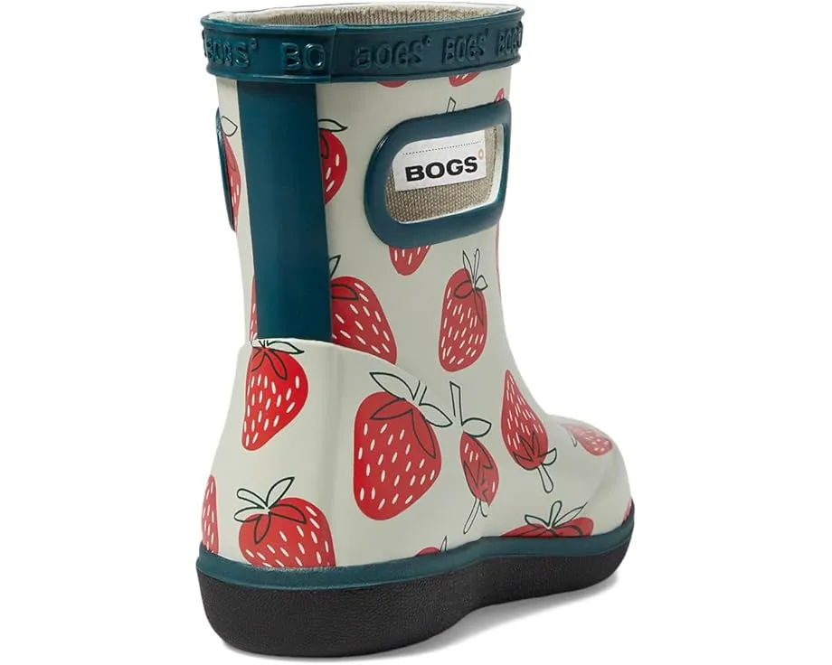 Детские сапоги Bogs Skipper II Strawberries с рисунком клубники