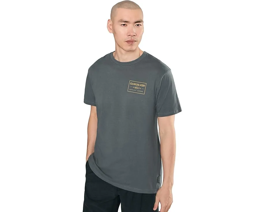 Футболка Quiksilver Stamped Screen Tee с принтом