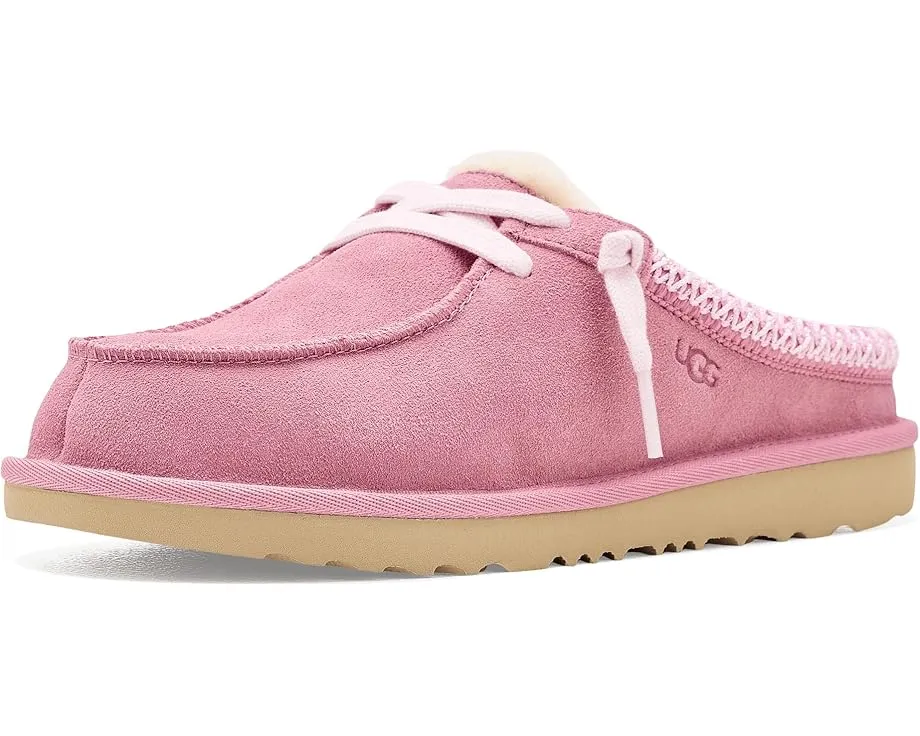 Детские тапочки UGG Kids Tasman Mule с подкладкой UGGplush и подошвой из сахарного тростника