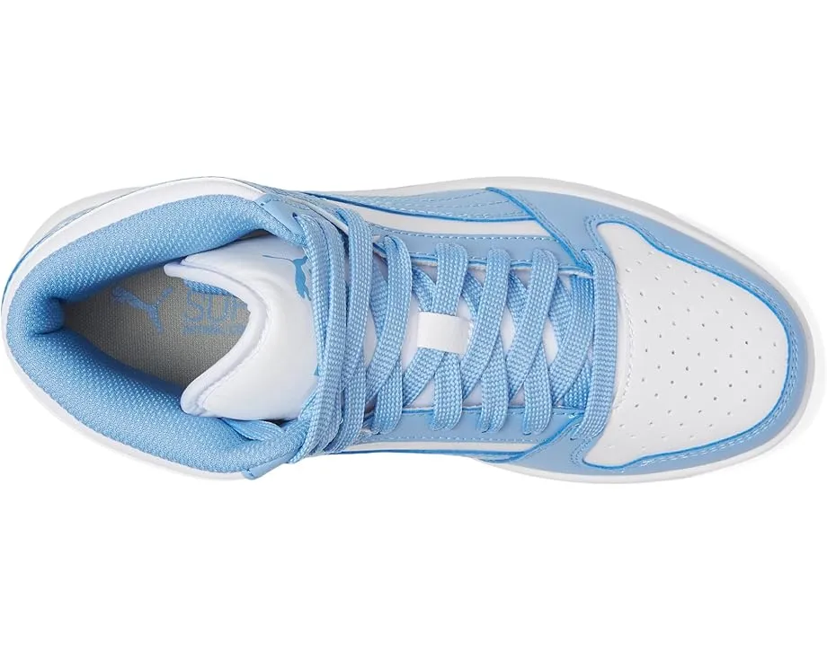 Детские кроссовки PUMA Rebound Layup Mid с технологией SoftFoam+ и перфорацией