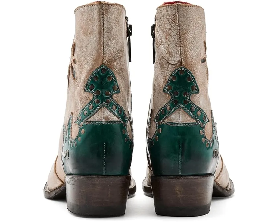 Ботинки Bed Stu Frio с вышивкой и боковой молнией