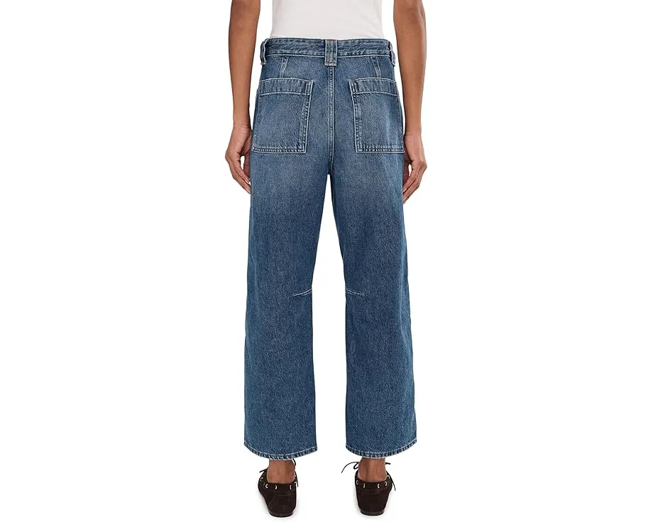 Брюки Madewell Military Darted Barrel In Irmo с широкими штанинами и высокой посадкой
