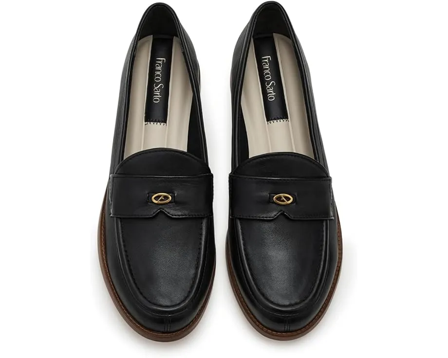 Лоферы Franco Sarto Stellan с круглым носком из кожи или замши для офиса