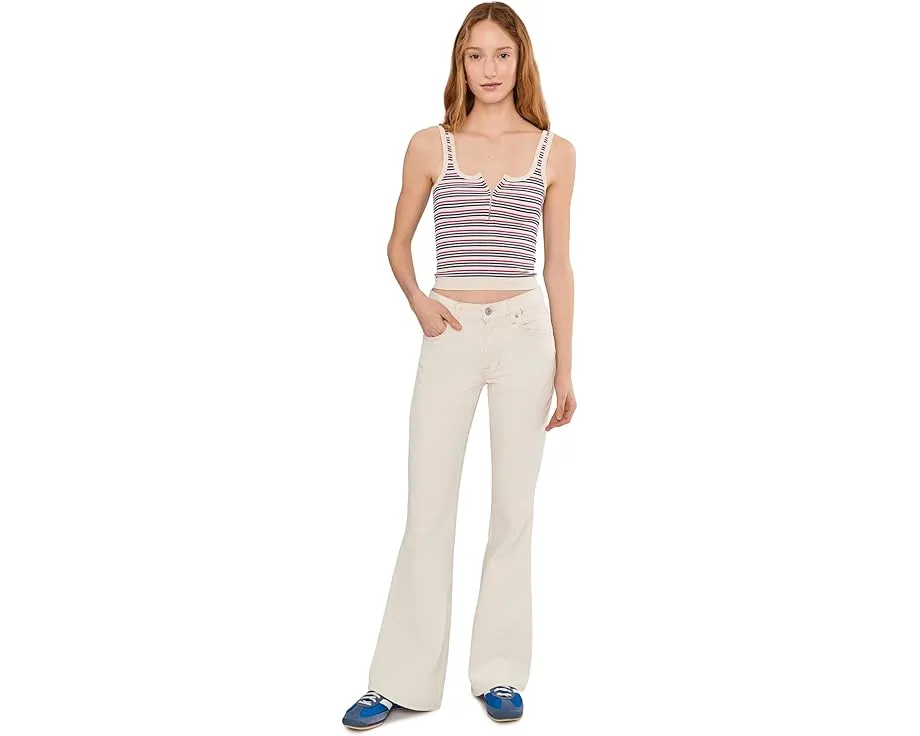 Топ-ками Striped Simply Soft Cami от Free People с квадратным вырезом