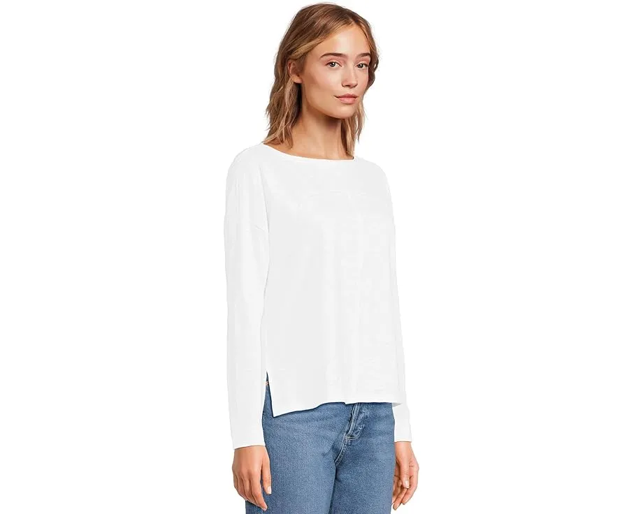 Кардиган Lilla P с удлиненным кроем и шалью из перуанского хлопка