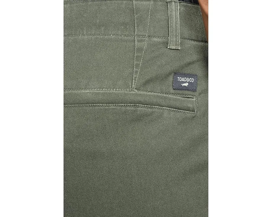 Брюки чинос Toad&Co Mission Ridge Slim с эластичным поясом и потайным карманом