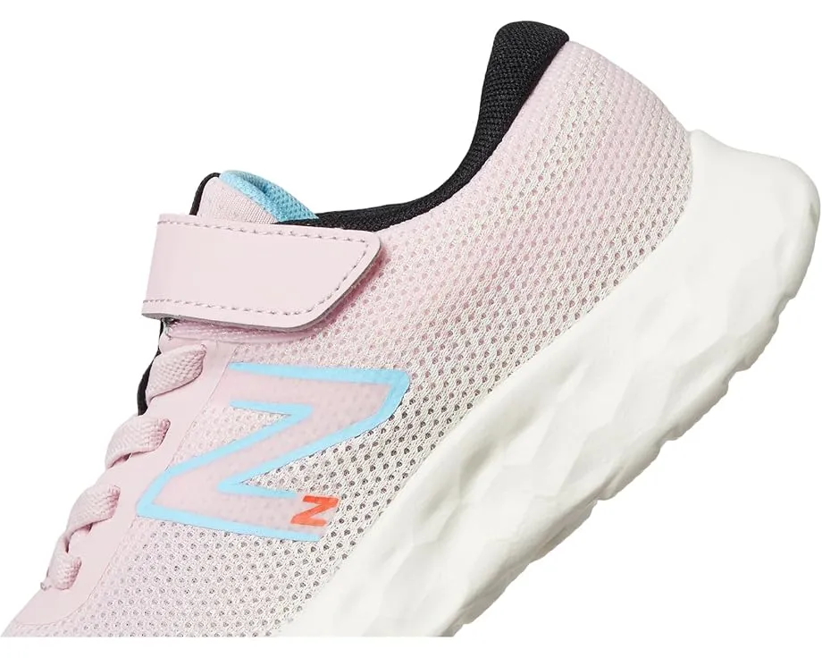 Детские кроссовки New Balance 520v8 с эластичными шнурками и липучкой