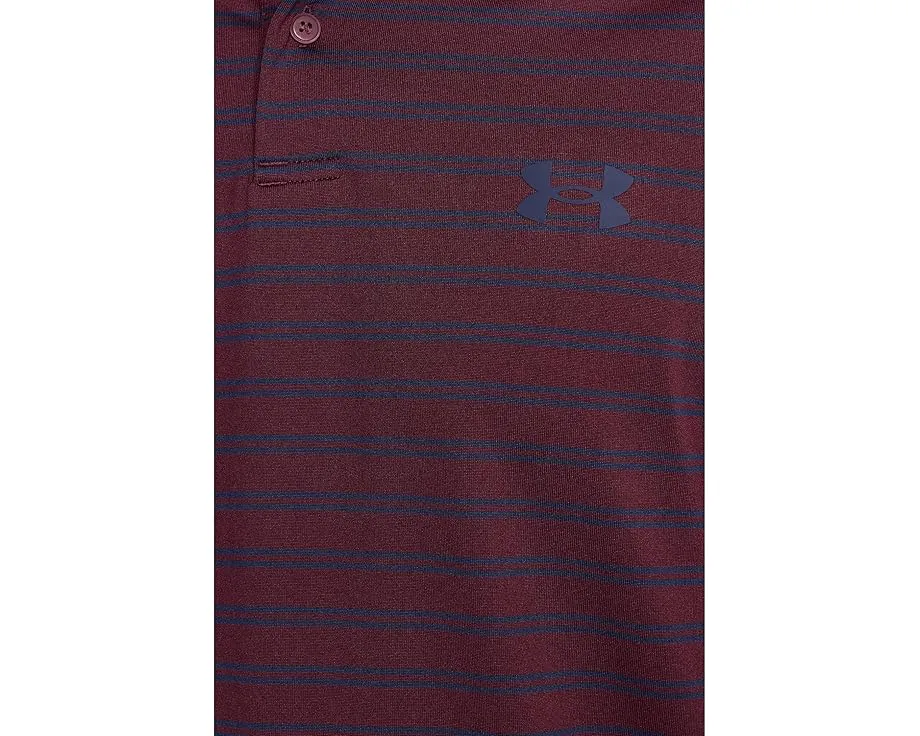 Поло Under Armour Matchplay Printed для гольфа с принтом и воротником