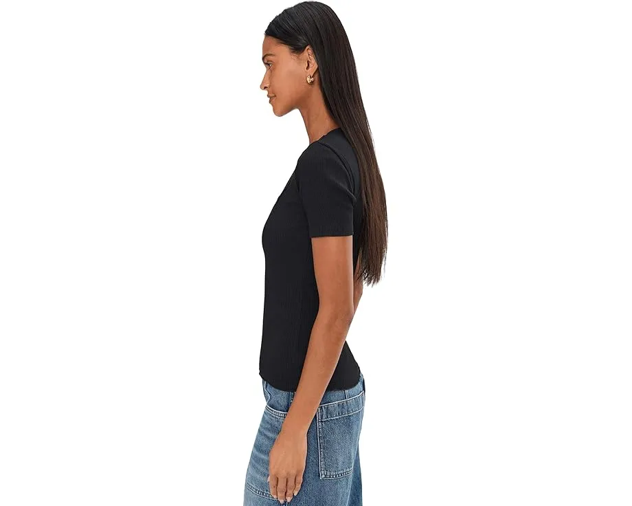 Топ с V-образным вырезом и кружевной отделкой Madewell