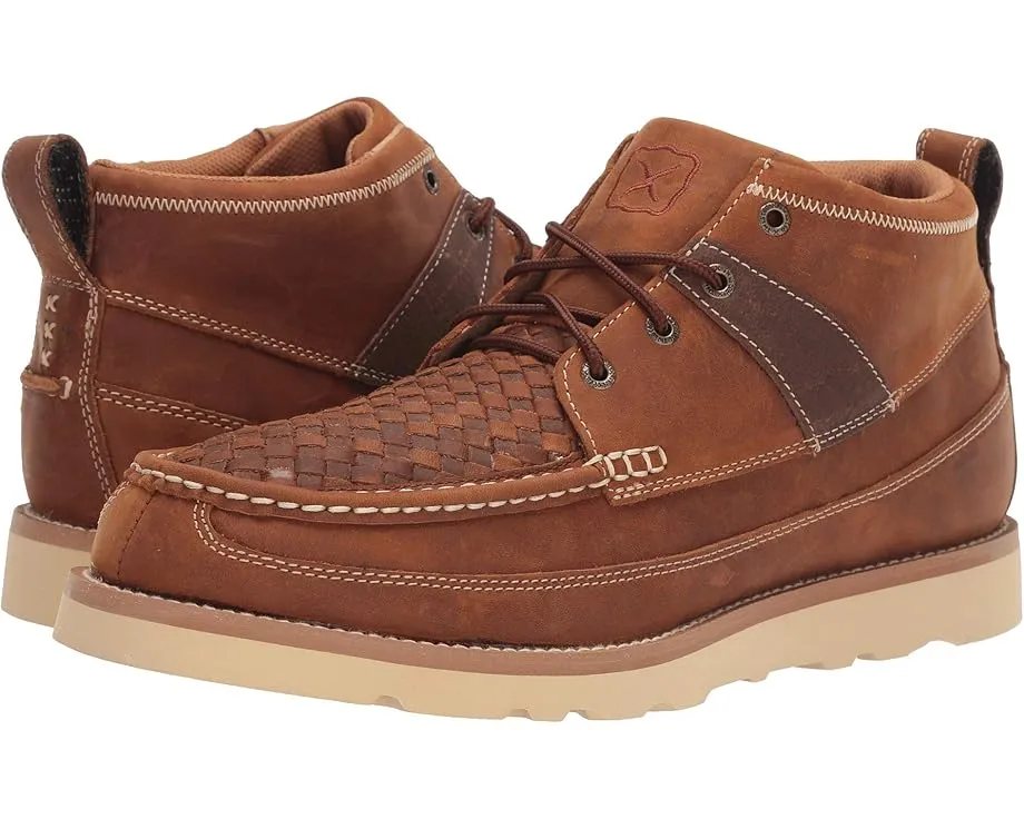 Кожаные ботинки Twisted X MCA0032 с мокасиновым носком и противоскользящей подошвой