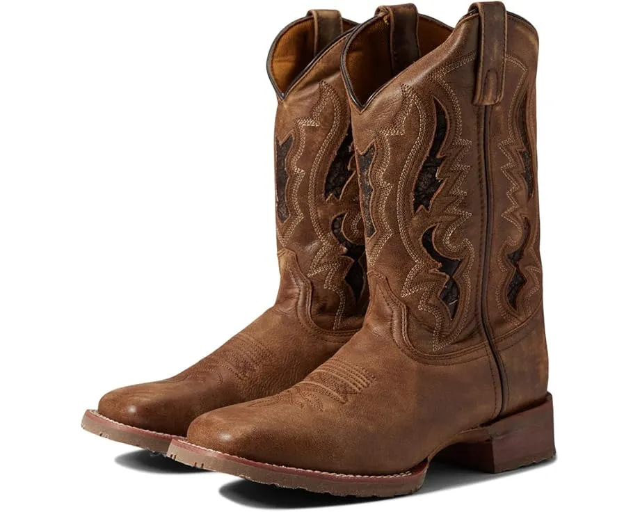 Ковбойские сапоги Laredo Martin из кожи с цельным голенищем