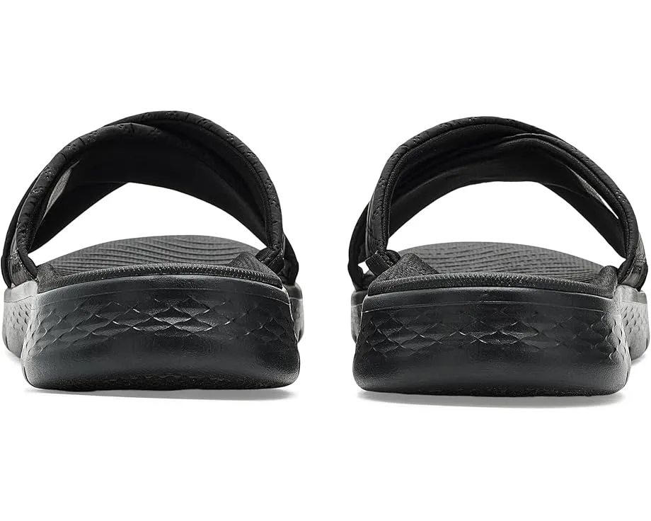 Сандалии SKECHERS Cozy Fit GO Walk Flex Gracie с утеплением и стежкой