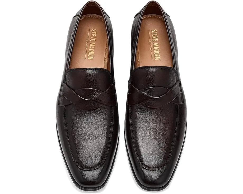 Лоферы Steve Madden Chevoit из гладкой кожи с круглым носком