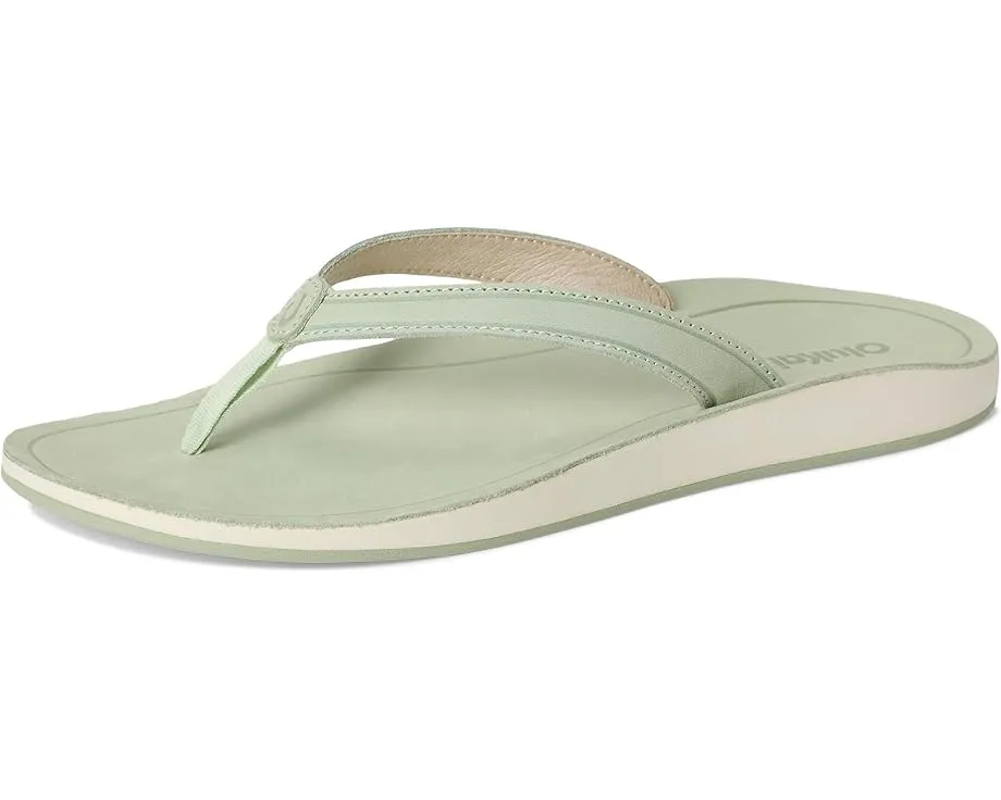Кожаные шлепанцы OluKai Southshore с водонепроницаемой конструкцией