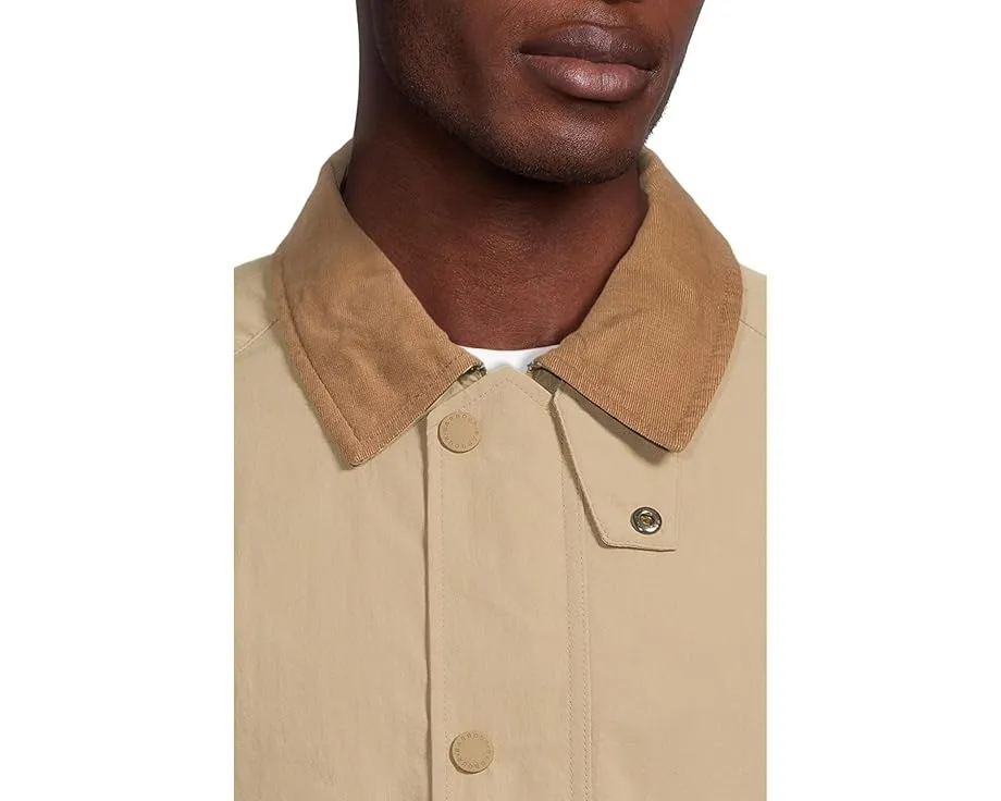 Куртка Barbour Ashby Showerproof с водоотталкивающей отделкой и вельветовым воротником