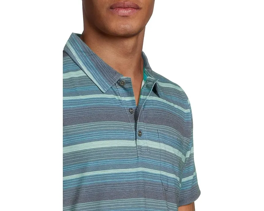 Поло в полоску с защитой от солнца UPF 50+ L.L.Bean Everyday SunSmart Polo 2.0