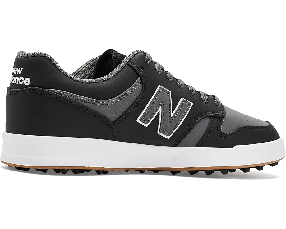 New Balance Golf 480 бесшиповые туфли из премиальной кожи
