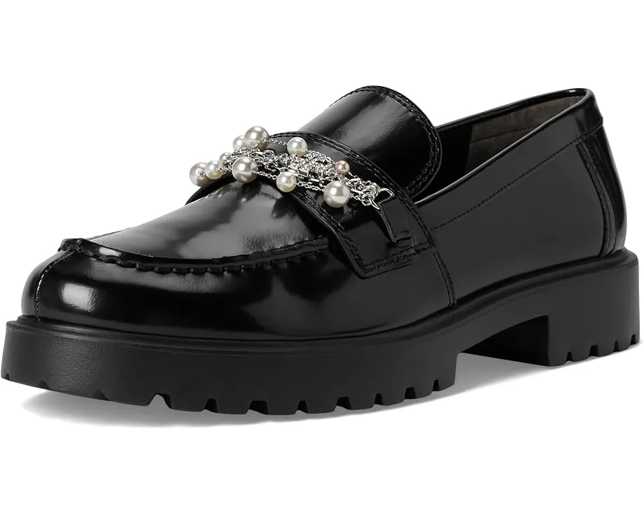Лоферы Tory Burch Classic Embellished Lug с декором из жемчуга и металла