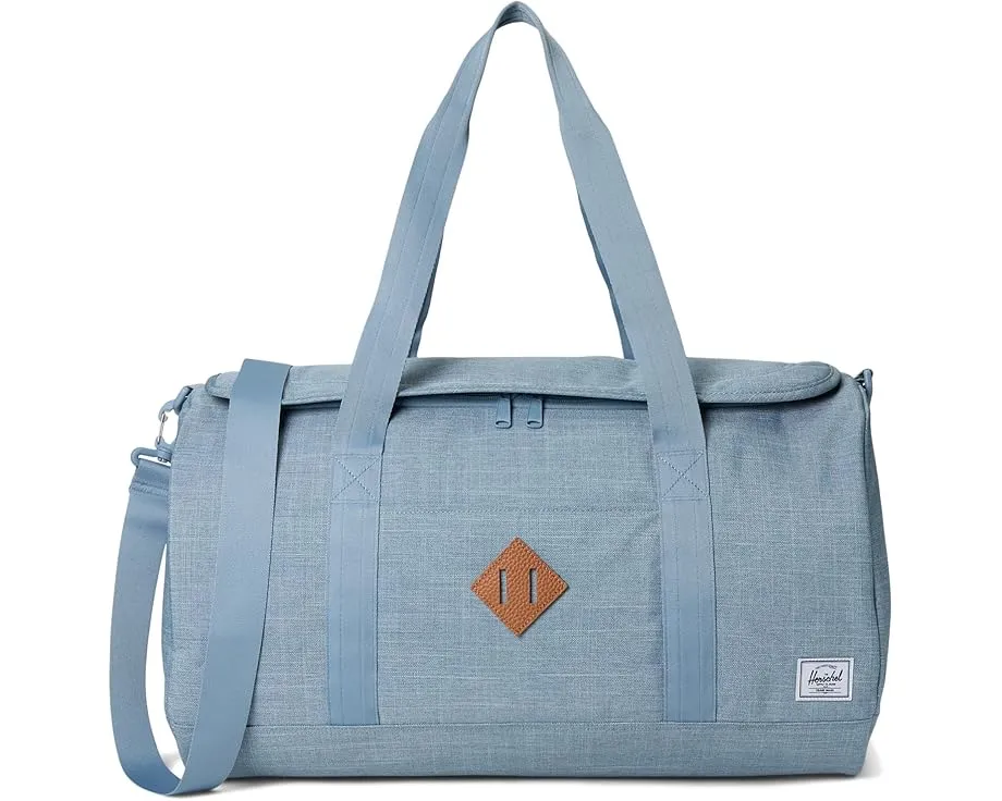Сумка-дафл Herschel Heritage из переработанной ткани с U-образной молнией и ремнем