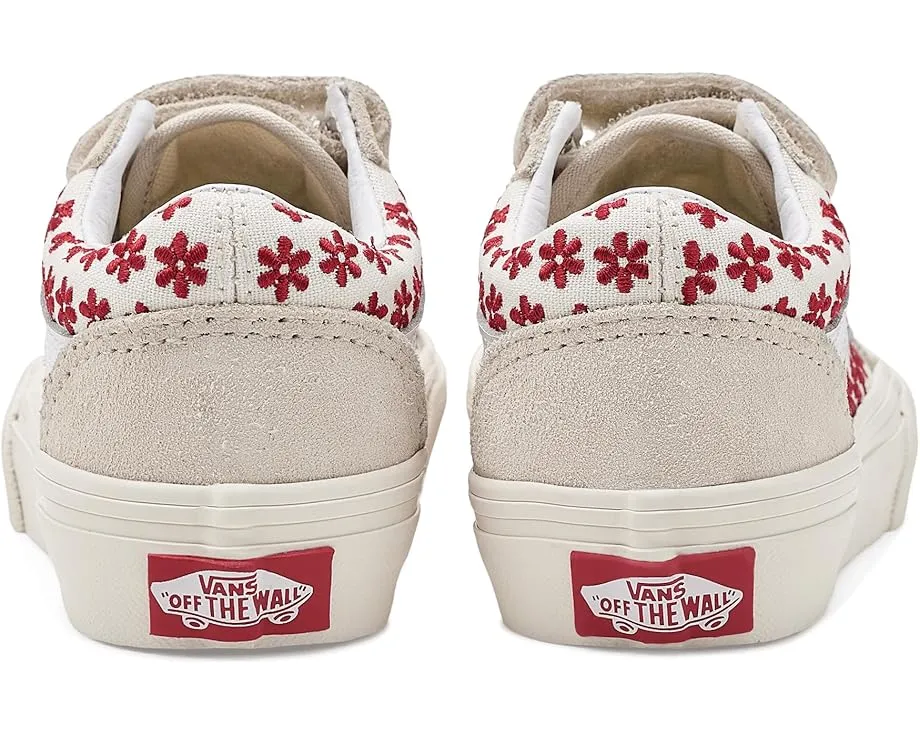 Кеды Vans Old Skool V на липучках для детей