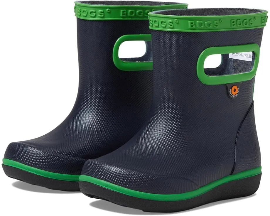 Детские резиновые сапоги Bogs Skipper II Solid с технологией защиты от запаха