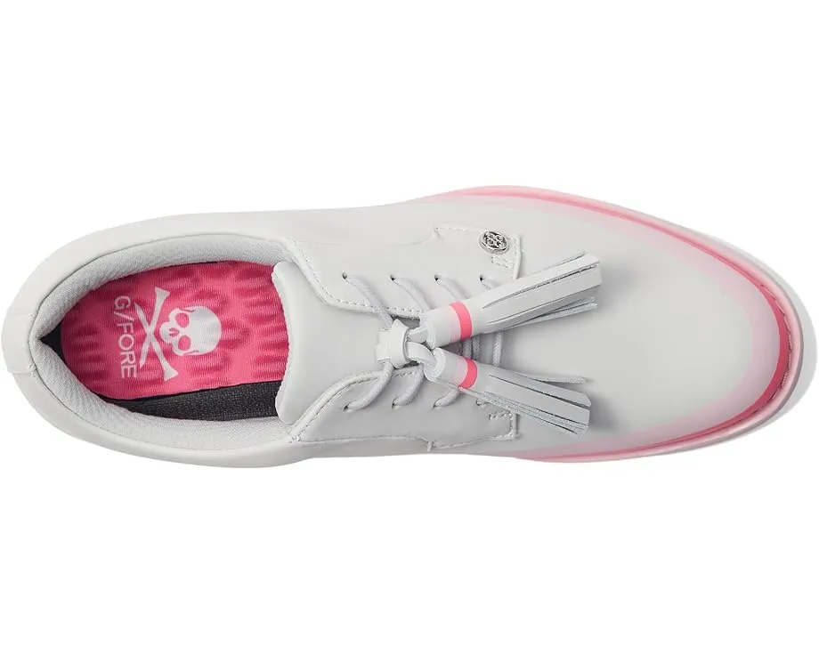 Женские гольф-туфли GFORE Gallivanter из галечной кожи с кисточками