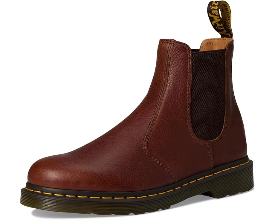 Кожаные челси Dr. Martens 2976 с классической петлей AirWair и подошвой Goodyear welt