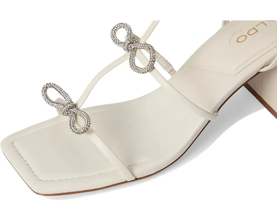 Босоножки ALDO Kaeli с бантом из стразов и квадратным каблуком