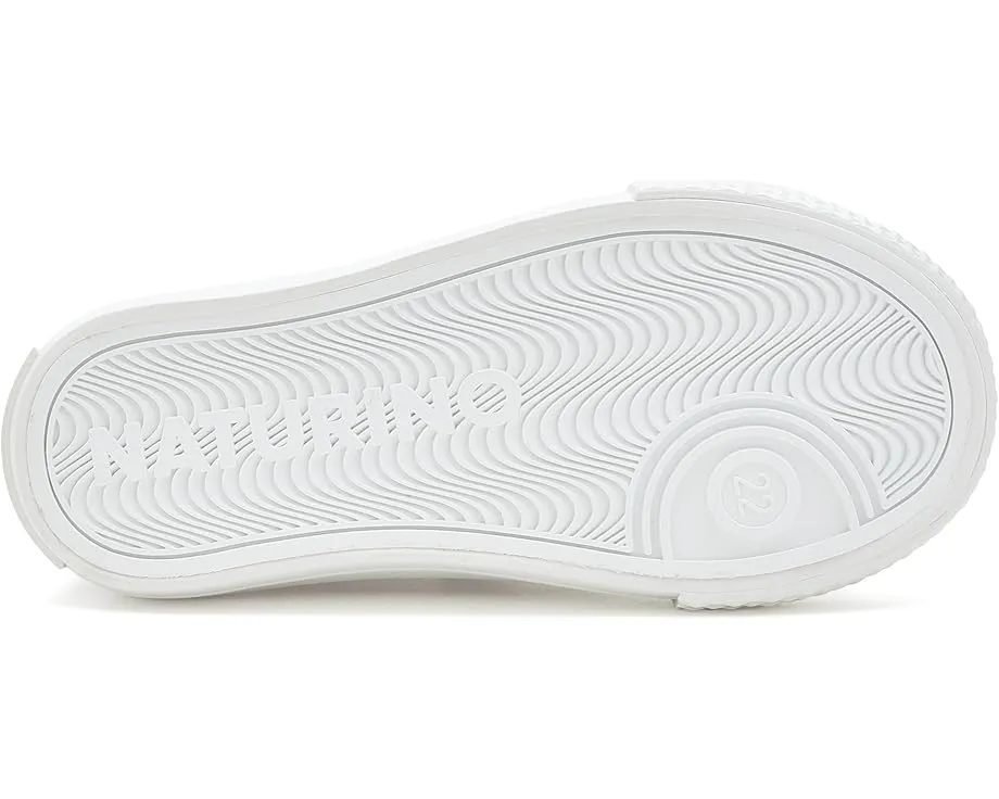 Детские кроссовки Naturino Ayasy с блестками на текстильном верхе и круглым носком