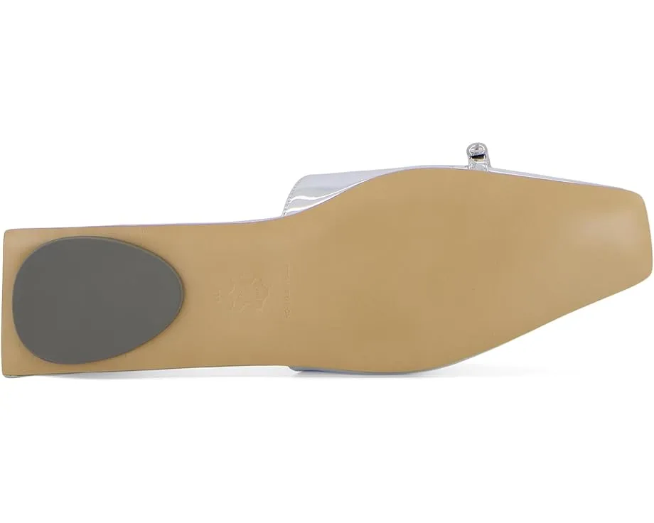 Мюли Pierced с кожаным верхом и металлическим кольцом на носке Tory Burch