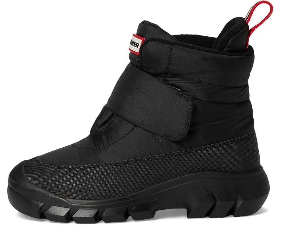 Детские непромокаемые сапоги Hunter Igloo на липучке с флисовой подкладкой