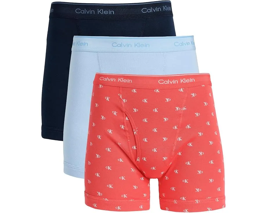 Calvin Klein Cotton Classics боксеры 3 шт из 100% хлопка