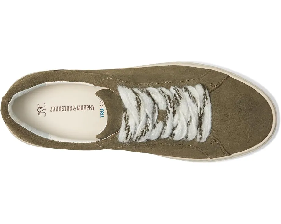 Туфли Johnston & Murphy Cammie Lace-Up из нубука с платформой TRUFOAM