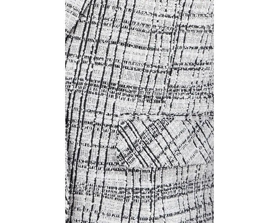 Короткий жакет Liverpool Los Angeles из букле в клетку