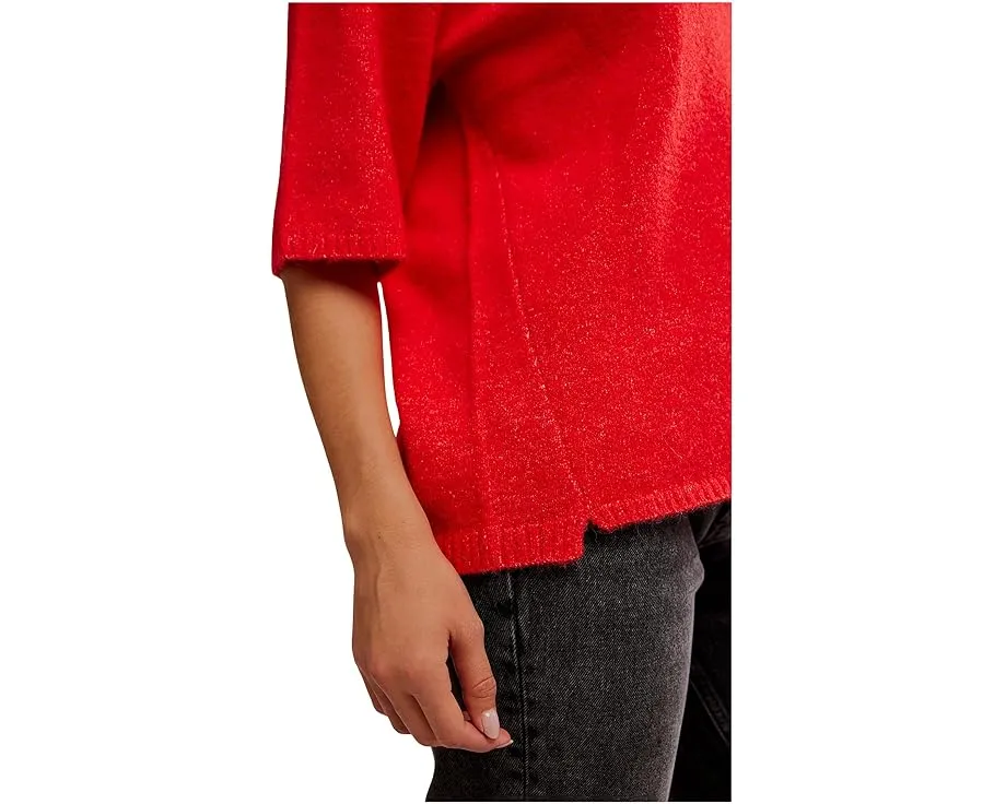 Свитшот Free People Margot с коротким рукавом и оверсайз