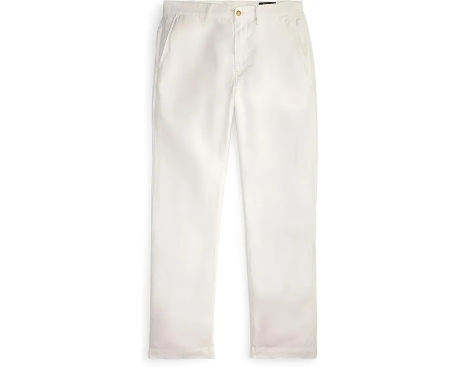 Штаны классического кроя Bedford из льна с хлопком Polo Ralph Lauren
