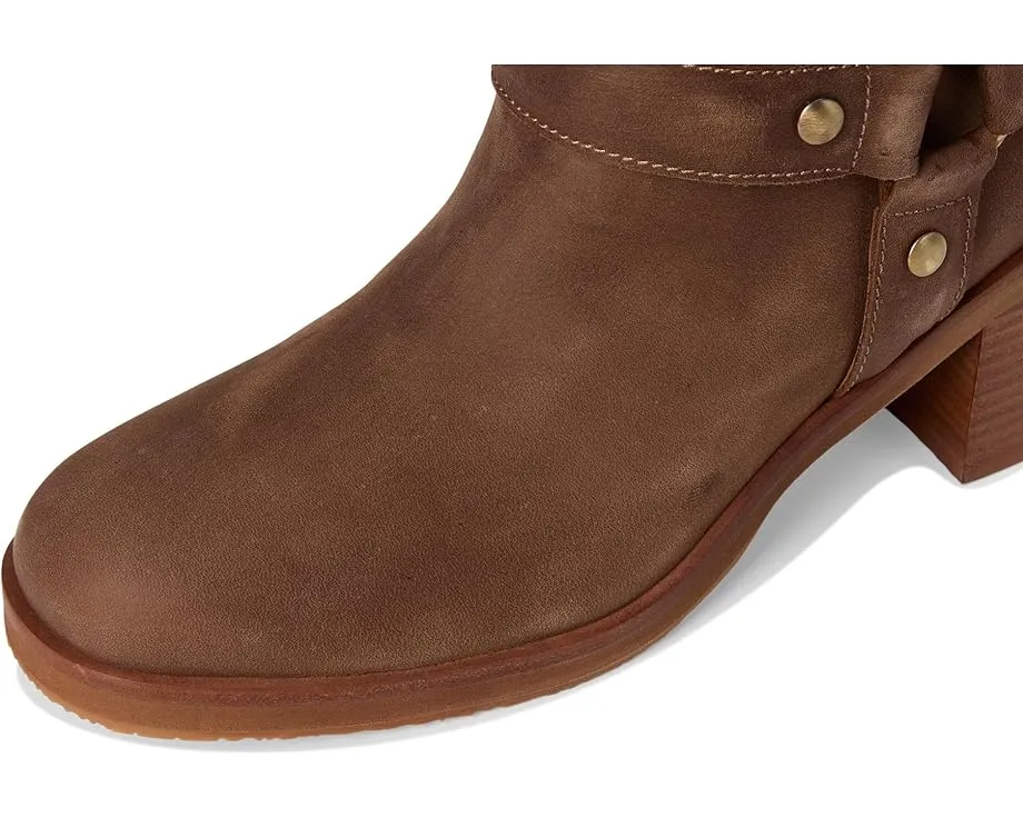 Ботинки Donald Pliner Riegal до середины икры из мягкой замши с ремешками и устойчивым каблуком