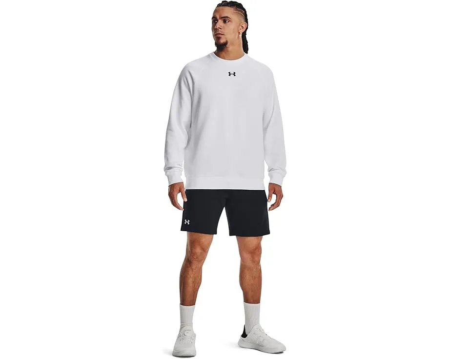 Under Armour Rival Fleece Shorts свободного кроя из мягкого флиса