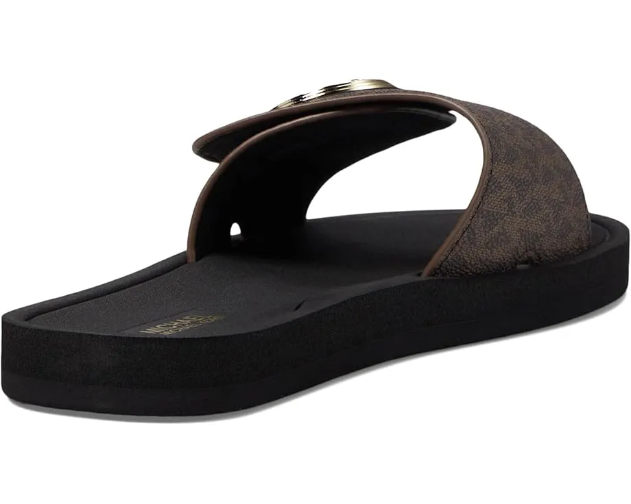 Сланцы MICHAEL Michael Kors с амулетом и мягкой стелькой